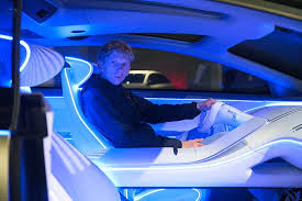 Sleek Sustainable Mercedes Benz Vision Eqs Photo Shoot In Tokyo Japan Mercedes Benz Benz Mercedes