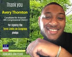Avery Thornton Pledges to Support Term Limits