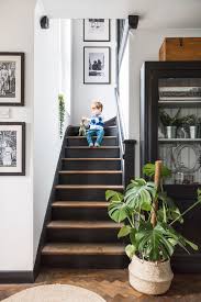 Lover Of Monotone Schemes In 2020 1940s Home Stair Landing Decor Staircase Decor