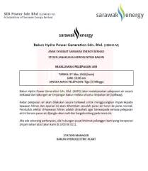 What does takungan mean in english? Bintulu Info Air Empangan Bakun Sedia Dilepaskan Bersiap Facebook