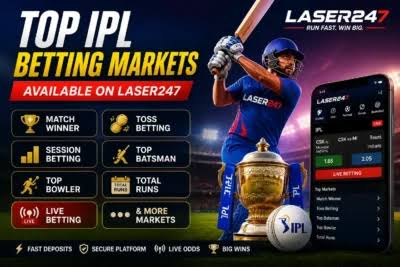 Top IPL Betting Markets on Laser247 Online | Beginner Guid