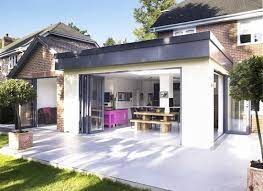 Flat Roof Box Kitchen Extension Kitchen Diner Extension House Extensions