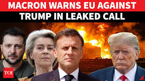 Trump To BETRAY Zelensky For Putin? Macron Drops ‘DANGER’ Warning In Leaked  Call With EU Leaders