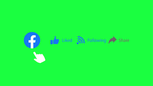 A summary of facebook's april update, in the words of facebook: Animated Facebook Page Green Screen Effect With Sound Like Follow Share Button Youtube
