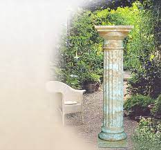 Liebe freunde des japanischen gartens, bevor mann sich entscheidet einen japanischen garten zu gestalten sollte er genau wissen was er will. Steinpodeste Steinsaulen Saulen Aus Stein Fur Den Garten Saule Naturstein Marmor Sandstein Design Steinguss
