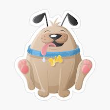Most relevant best selling latest uploads. Fat Round Cartoon Dog Kids T Shirt By Creaschon Redbubble