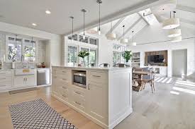 The key to get the modern farmhouse kitchen look is to go for natural materials such as stone, wood, rattan and use cool modern colours such as stone and grey. Modern Farmhouse Kitchens House Of Hargrove