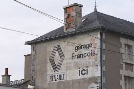 L Automobile Logo Renault Parement Mural Les Tontons Flingueurs