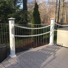 Learn to plan, design, choose materials and build a unique and long lasting railing. 1 1 2 Rope Bracket Rope Railing Deck Railing Pictures Deck Railings
