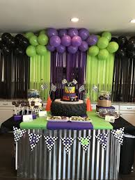 Monster Jam Birthday Party Digger Birthday Parties Monster Jam Birthday Monster Trucks Birthday Party