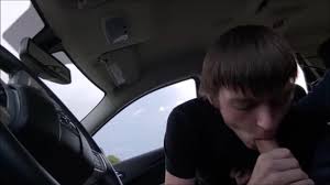 Twink Sucks Dick In Car Gay Porn
