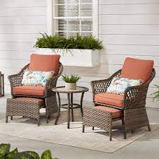 The contemporary approach to this classic aesthetic is what sets this stylish outdoor side table_x000d_ apart. Outdoor Lounge Furniture Patio Furniture The Home Depot