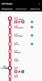Sebuah stesen lrt laluan kelana jaya dan laluan. Kl Lrt Mrt Monorail Ets And Ktm Routes 2020 App Store Data Revenue Download Estimates On Play Store