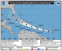 Do you go into the eye just one time on each mission? Nhc Tropical Storm Warning Issued For Lesser Antilles Miami Herald