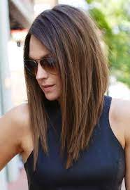 Hellooo, my new summer look! Picture Of Brunette Long Bob Looks Very Voluminous