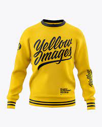 Download Men S Raglan Sweatshirt Mockup Front View In Apparel Mockups On Yellow Images Object Mockups