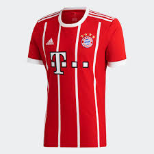 Adidas Fc Bayern Munich Home Jersey Red Adidas Uk