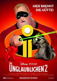 Best action, best animated, best disney. International Poster For Incredibles Ii