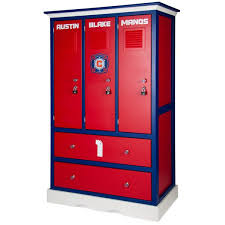 Childern S Locker Style Dresser Sports Themed Furniture Soccer Football Baseball Basketball Hockey Sports Themed Furniture Sports Themed Room Locker Furniture