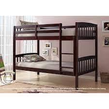 Nationwide Furniture Distributors Kids Beds S230 Twin Over Twin Bunk Bed Espresso Bunk Bed From Mike S Furniture And Appliances