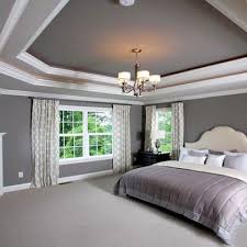 A tray ceiling has a raised central inset. Tray Ceiling Ideas For Home Interiors Happho