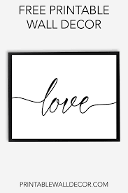 Abstract Free Printable Wall Art Black And White Free Printable Love Wall Decor Download And Print This Free Printable Wall Art Just Download Print And Frame Decoracion De Unas Decoracion Del Hogar Hogar