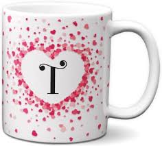 The best selection of royalty free alphabet letter t vector art, graphics and stock illustrations. Jemiz Alphabet T Initial Letter T Love Heart Designer Colourful Tea Coffee Ceramic Coffee Mug Price In India Buy Jemiz Alphabet T Initial Letter T Love Heart Designer Colourful Tea Coffee