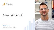 Demo Account in Google Analytics - YouTube