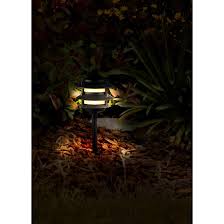 Dabmar Three Tiered Black Landscape Light 86123 Lamps Plus