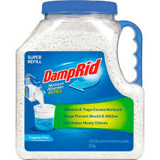 Damprid high capacity moisture absorber hanging bag 4 pk. Damprid Moisture Absorber Refill 3 4kg Howards Storage World
