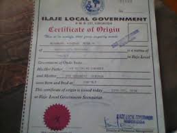 You may use these certificate of origin templates for free. The Polytechnic Ibadan 2014 2015 Admission Processes For Prelim Nd And Hnd Education 263 Nigeria