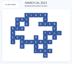 If something is wrong or missing do not hesitate to leave a. Wordscapes Daily Puzzle Friday March 26 What Are The Answers Today Spy Gists