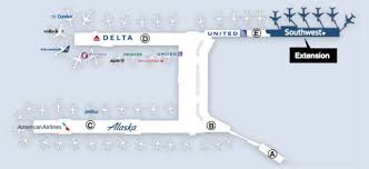 In some cases this terminal can change, check the terminal with your airline. Alaska Maps Out Airport Expansion At West Coast Bases News Flight Global
