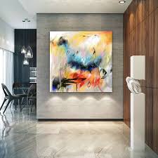 Invigorate open wall space with contemporary wall art. Extra Large Wall Art Decor For Home Office Original Painting Painting On Canvas Modern Wall Decor