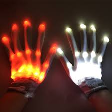 2pcs Set Light Up Gloves Kids Toys Colorful Led Flashing Magic Glove Glow In The Dark Children Toy Party Gift Light Up Toys Aliexpress