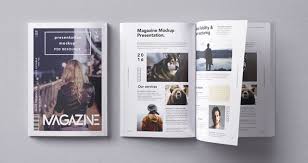 Psd Magazine Mockup Vol9 Psd Mock Up Templates Pixeden