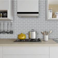 Maybe you would like to learn more about one of these? Buy Stickgoo 10 Sheet Peel And Stick Subway Tile Backsplash 13x 12 Light Warm Grey Kitchen Backsplash Peel And Stick Tiles Online In Greece B08pv4qd4q