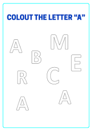 Grab these super cute, no prep alphabet worksheets to help toddlers / prek / kindergarteners work on letter recognition of both upper and . Color The Letter A Capital Letter Recognition Worksheets For Preschool Kindergarten Grade Art And Craft Worksheets Schoolmykids Com