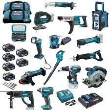 Makita develops the power tool including rechargeable, the wood working machine, the air tool, and the gardening tool by a high quality as the comprehensive manufacturer of the power tool, and is helping. Makita 18v Akku Werkzeug Mega Set Xxl 20tlg Combo Kit Maschinen Gerate 6xbl1850 Ebay