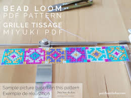 Download free pdf projects for any of these designs. Pdf Bead Loom Bracelet Pattern Lao Petit Bout De Chou