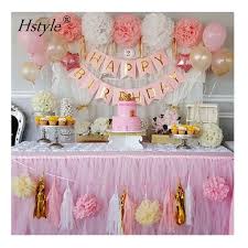 Baby Decoraciones Para Baby Shower Para Nina Color Rosa Dorado Y Blanco Sds030 Buy Decoraciones De Baby Pink Gold White Baby Shower Para Nina Decoraciones De Fiesta De Primer Cumpleanos Decoracion De Pompones De Tejido Product On