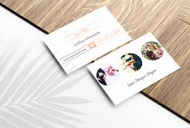 Hiring a professional graphic designer to design your business card in an creative and professional style that mirrors your business clearly includes money and time. Free Business Card Photoshop Template Photoshop Business Card Template Free