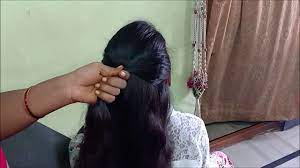 south Indian clipped hair braids for girls - YouTube