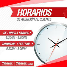 El horario de atención rige desde el 18 de marzo hasta el 4 de abril, conforme se establece en el art. Horarios De Atencion Al Cliente De Lunes A Sabado De 8 30am A 8 00pm Y Domingos Y Festivos De 9 30am A 3 00pm Los Mejores Horario Promocion Que Te Mejores