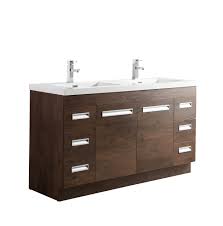 Mirrored vanity sink with marble top freestanding … Alma 60 Rosewood Free Standing Modern Bathroom Vanity Bathroom Vanities Wholesale Inc