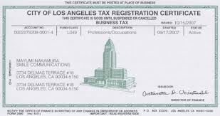 City Of Los Angeles Business License Financeviewer