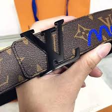 Contemporary takes on the fashion house's popular accessory line. Louis Vuitton Lv Initiales 40mm Belt In Monogram Canvas Brown Lulux