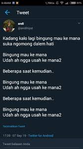 Lirik pagi yang gelap oleh hujan. Au Ah Gelap Kutipan Lucu Lirik Lagu Kata Kata