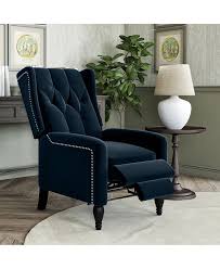 Handy Living Prolounger Wingback Pushback Recliner Chair Reviews Furniture Macy S In 2021 Recliner Chair Handy Living Furniture