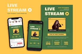 Maybe you would like to learn more about one of these? Live Stream Event Flyer Template 927374 Flyers Design Bundles